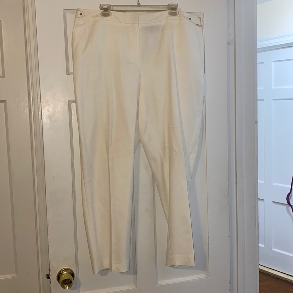 Jones New York White Pants
